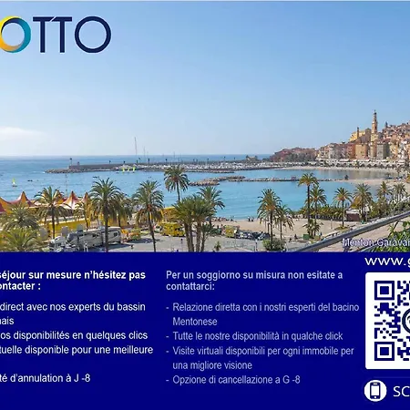 Superbe 4p Renove Climatise Avec Terrasse Proche Et Centre - Fr-1-196-359 * Menton
